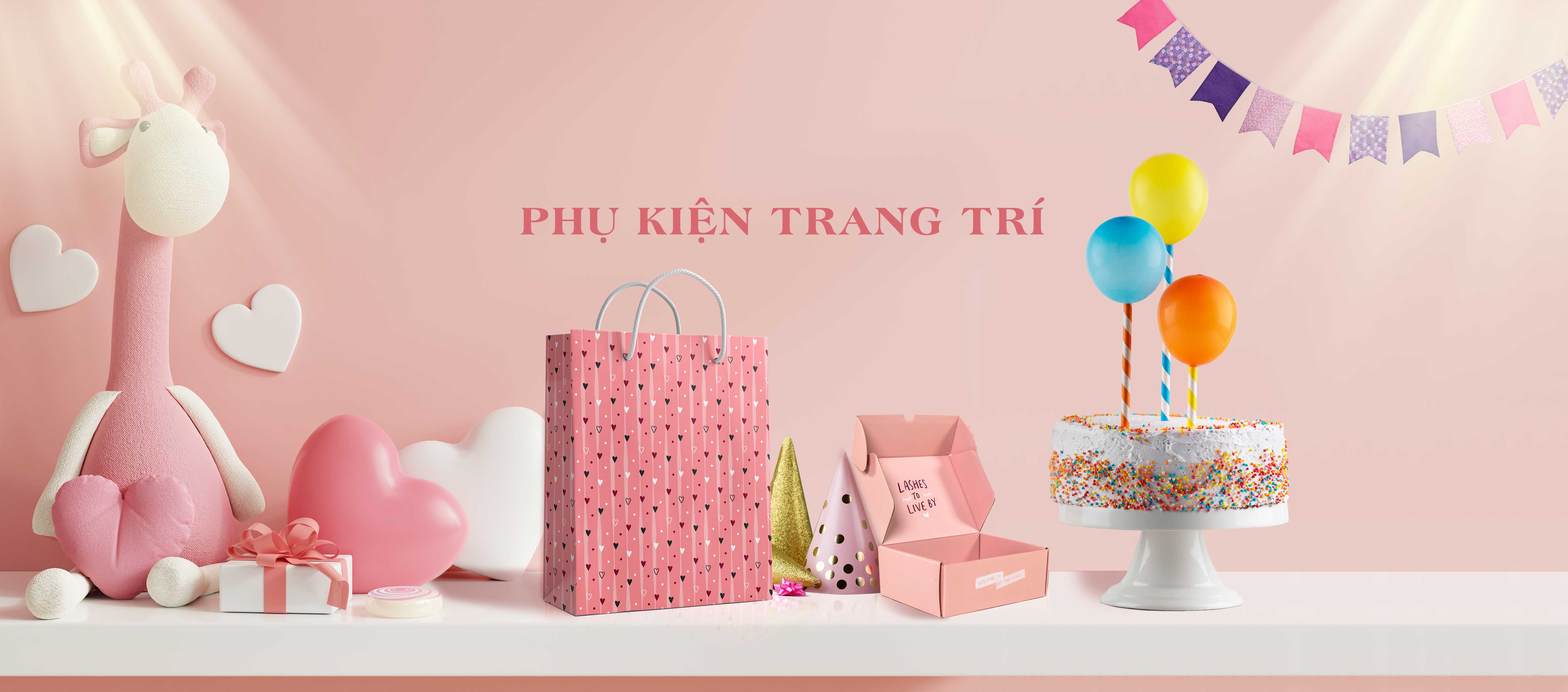 Phụ kiện trang trí bằng giấy Khang Thành