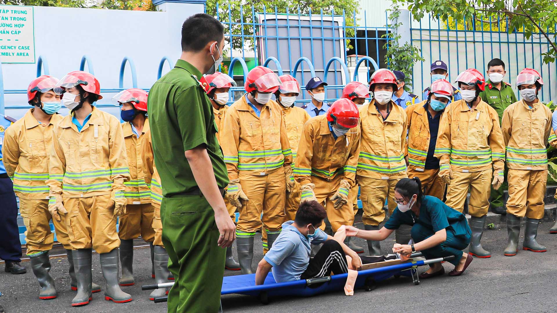 Tập huấn nghiệp vụ PCCC và cứu nạn cứu hộ 2022