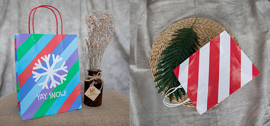 christmas paper bag