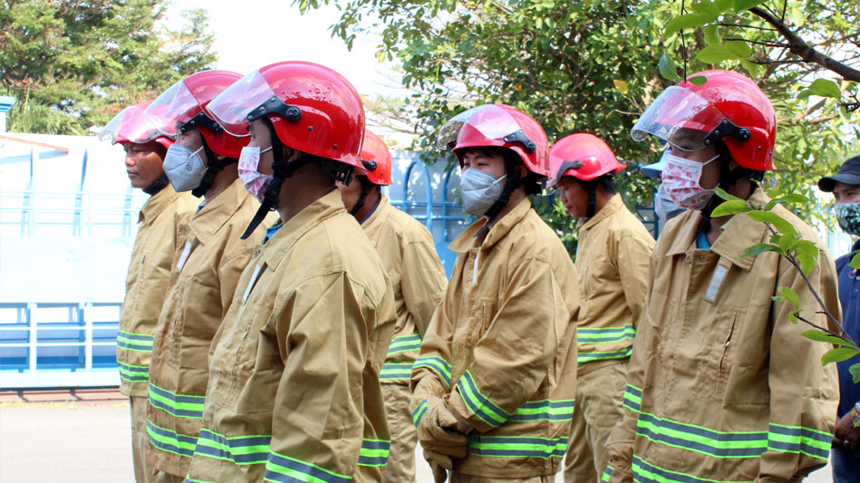 Diễn tập phòng cháy chữa cháy