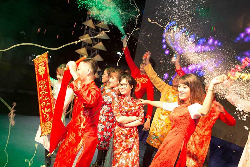 Year End Party in vietnam