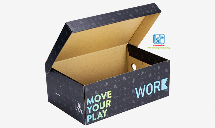 shoe box packaging