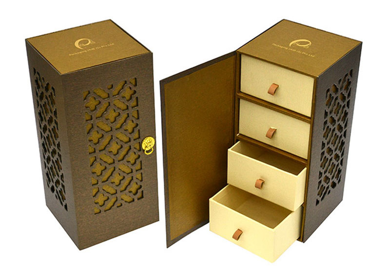 Premium 2-tier drawer gift box