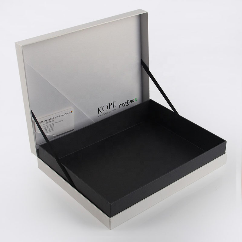 Premium raphe box model with folding lid