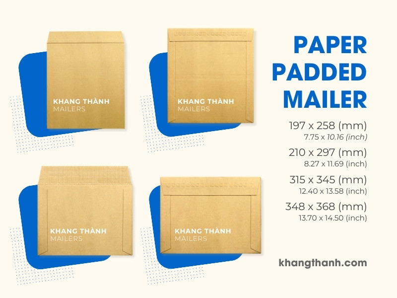 padded mailer sizes