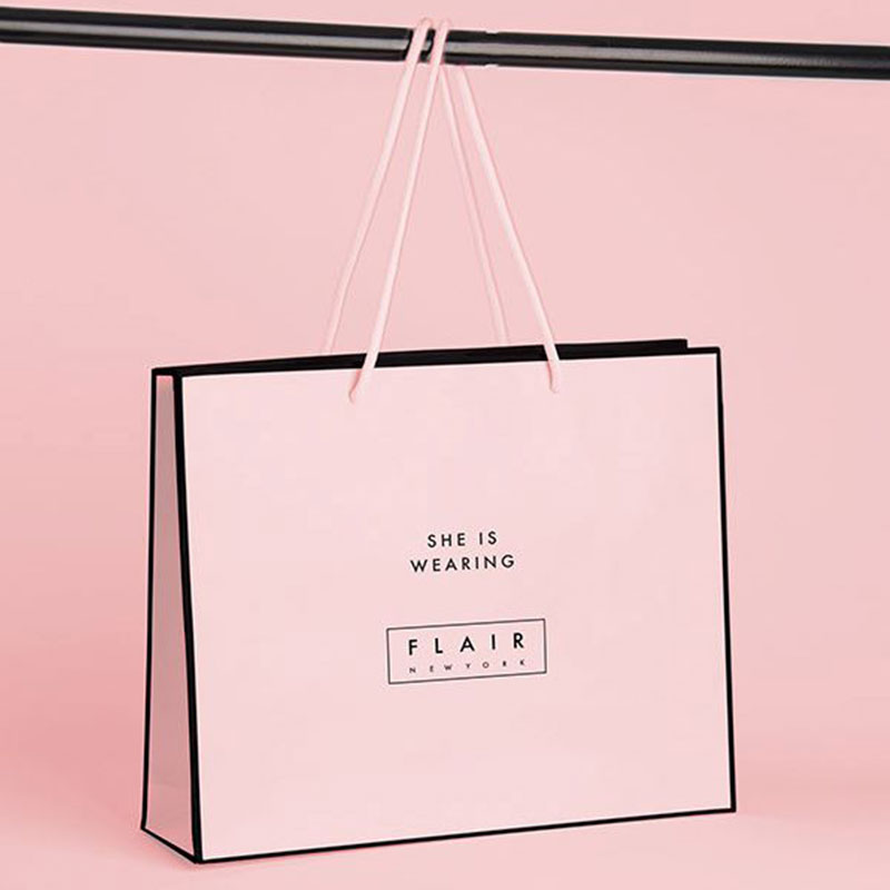 paper bag with handle