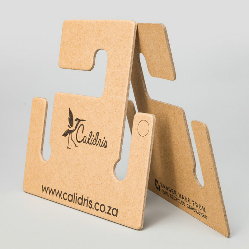 cardboard hanger