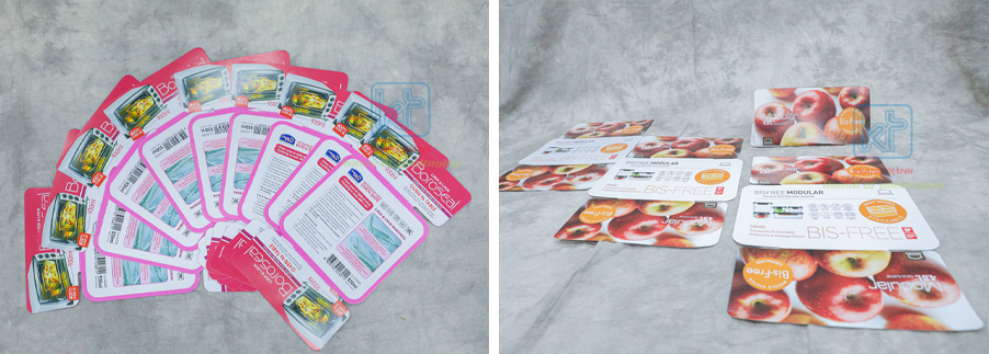 hangtag card printing Khang Thanh packaging company in Vietnam