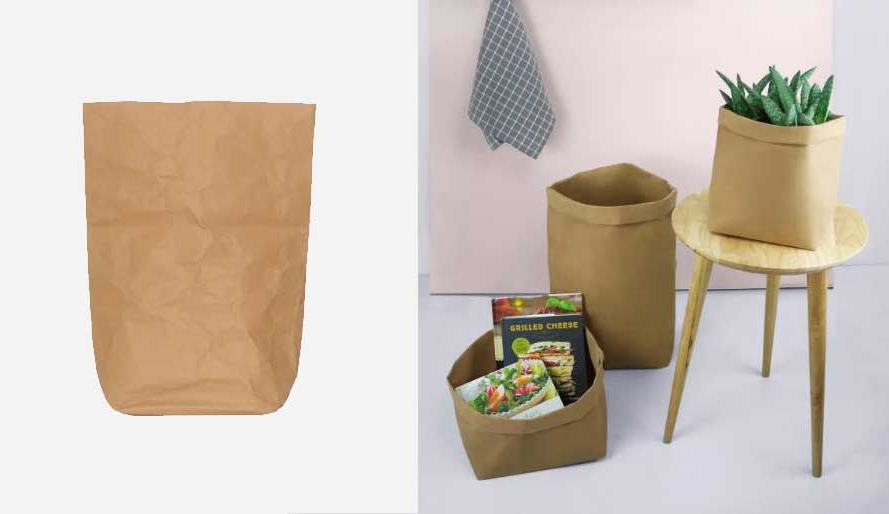 washable paper storage basket