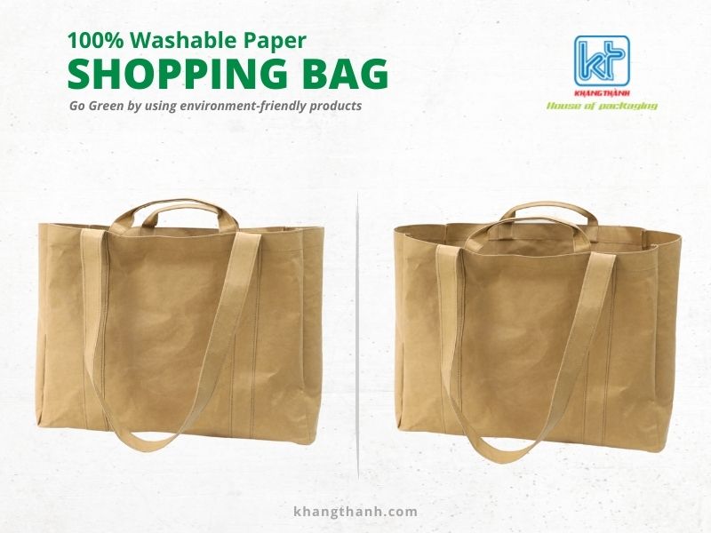 washable paper shopping bag Khang Thanh