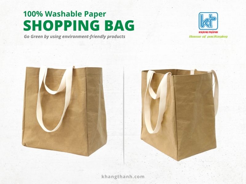 washable paper shopping bag Khang Thanh