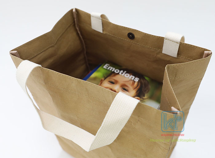 washable paper tote bag