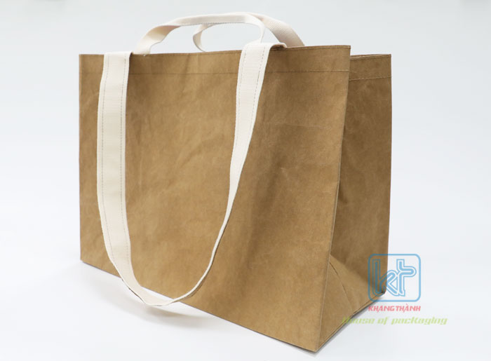 washable paper tote bag Khang Thanh