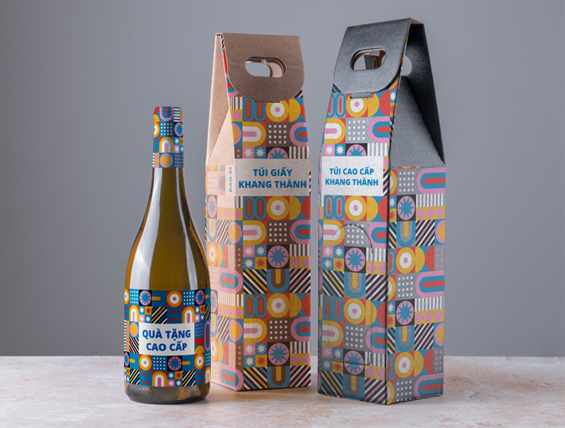 wine paper bag Khang Thanh