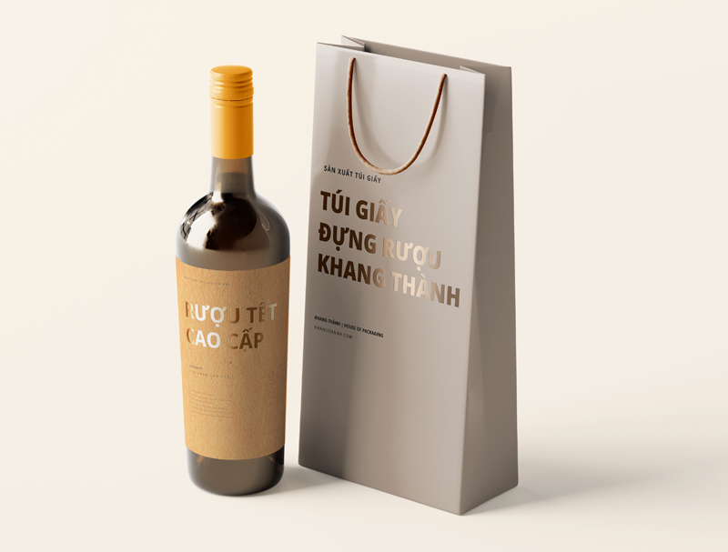 wine paper bag Khang Thanh