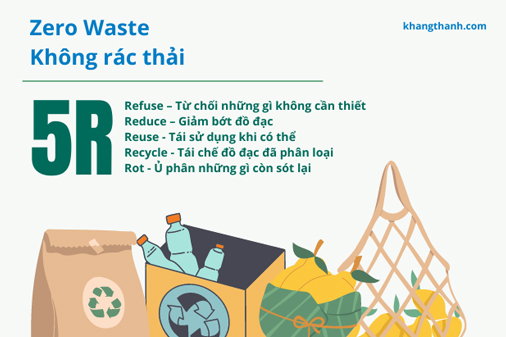 5 Cách sống xanh Zero Waste cực hiệu quả ai cũng làm được