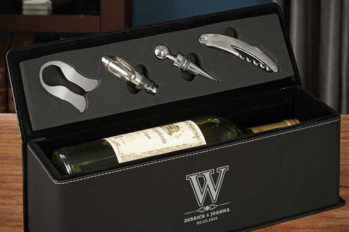 Discover the structure of leather wine boxes