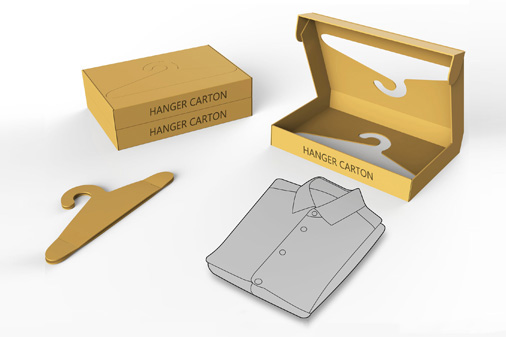 Hanger giấy carton - Giải pháp móc treo quần áo bền vững