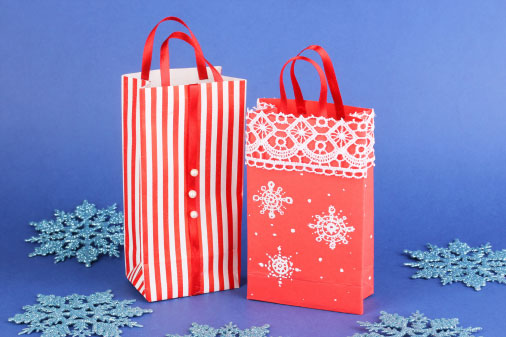 Nổi bật với túi giấy cao cấp mùa Giáng Sinh 