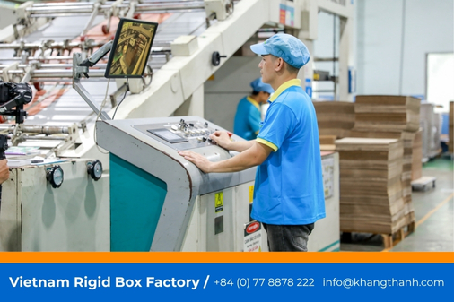 Photo tour: Inside a leading Vietnam rigid box factory