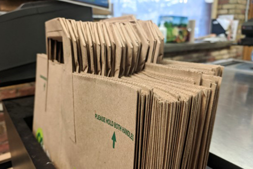 Plastic bags make a temporary comeback amid COVID-19 outbreak