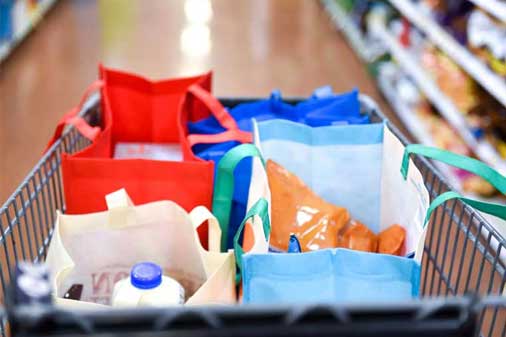​10 Grocery stores using reusable shopping bags: Walmart and Wegmans included