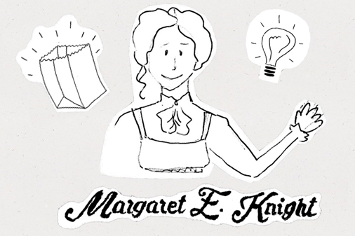 The story of folding and making flat-bottom paper bags inventor